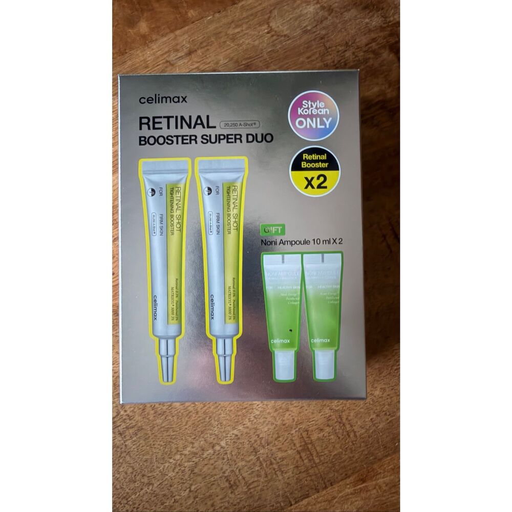 Celimax Retinal Booster Super Duo Set – 0.1% Retinal (Made in Korea)